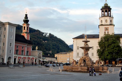 Plac Mozarta Salzburg