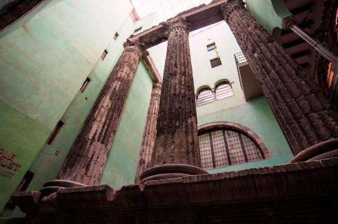 barcelona rzymskie kolumny